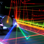 illustration to depict laser based spectroscopy applications