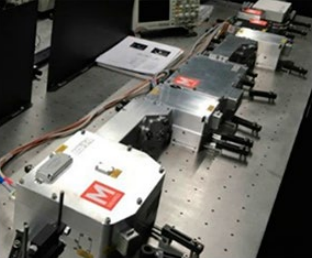 typical 310nm UV light source setup - bulky - qcls for OH radical sensing